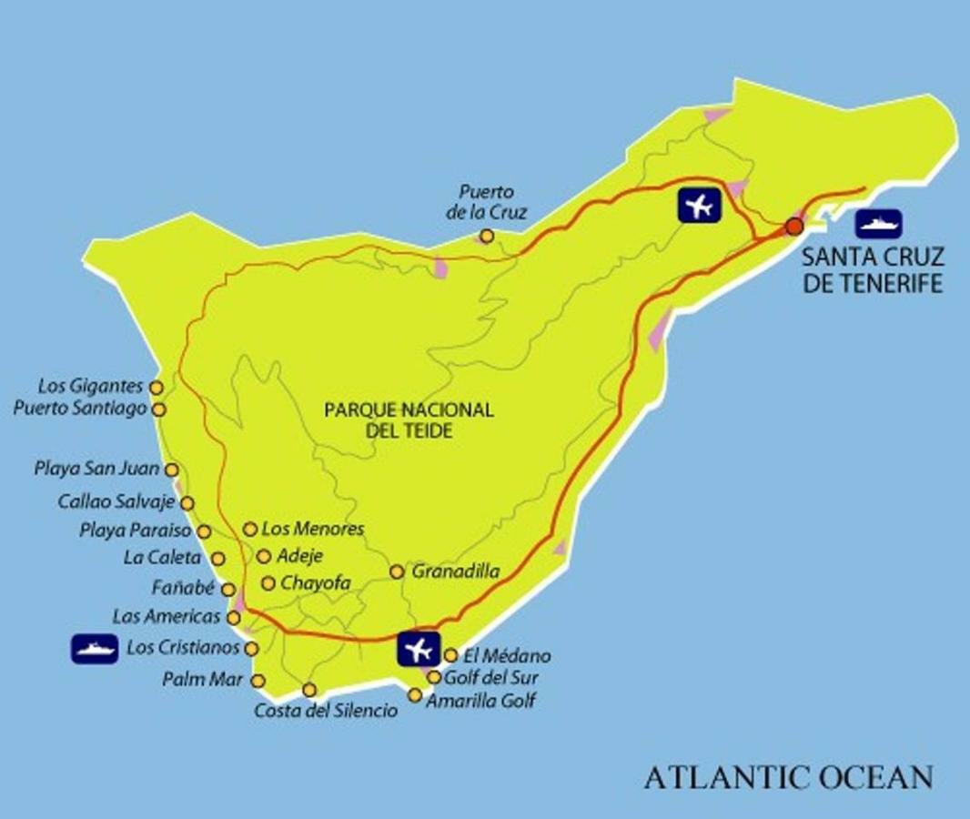 Luxury Apartment Cristianos Beachfront Los Cristianos  Eksteriør billede